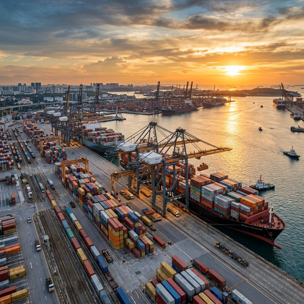 International trade port